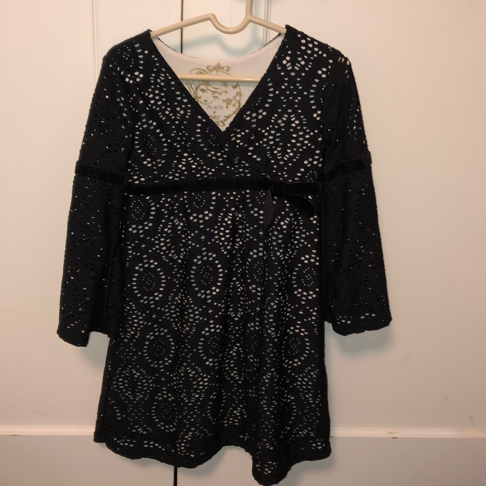 Girls Children’s Place dressy dress black size 5
